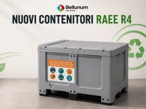 Nuovi contenitori per i RAEE R4
